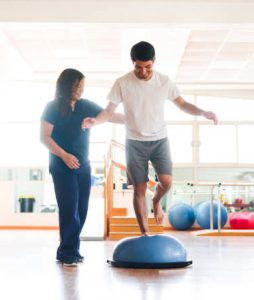 Balance physiotherapy